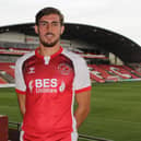 New signing Sam Stubbs at Highbury. Credit: FTFC