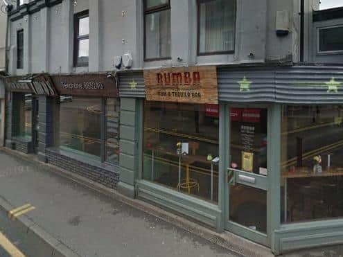Rumba Bar and Cinco's Mexican Restaurant were two of the five businesses affected by positive coronavirus cases in staff.