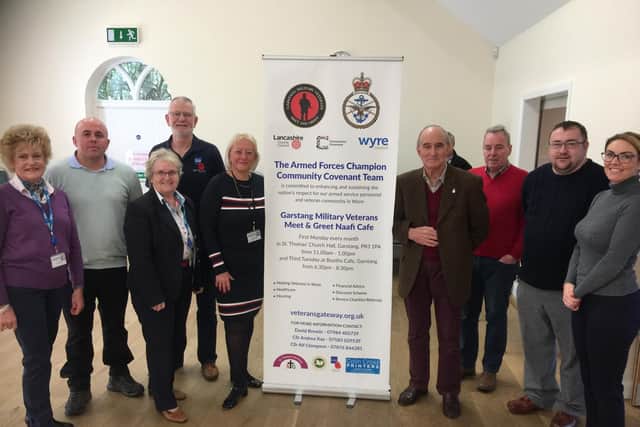 The organisers of the Garstang armed forces group