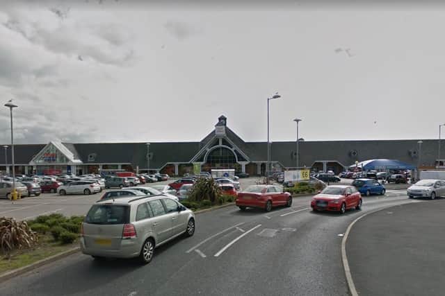 Tesco has confirmed that a staff member at its Clifton Retail Park store in Blackpool has tested positive for COVID-19. Pic: Google
