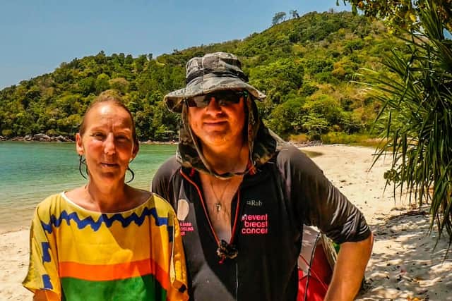 Gabriella Gratrix and Chris O'Hare are set to spend two years longer than planned travelling the globe