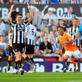 DJ Campbell seals Blackpool's win at Newcastle a decade ago, though Joey Barton was not impressed