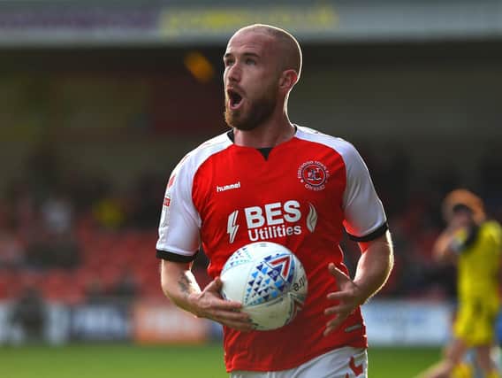 Paddy Madden scored a hat-trick as Fleetwood Town beat Burton Albion 4-1 at Highbury last season