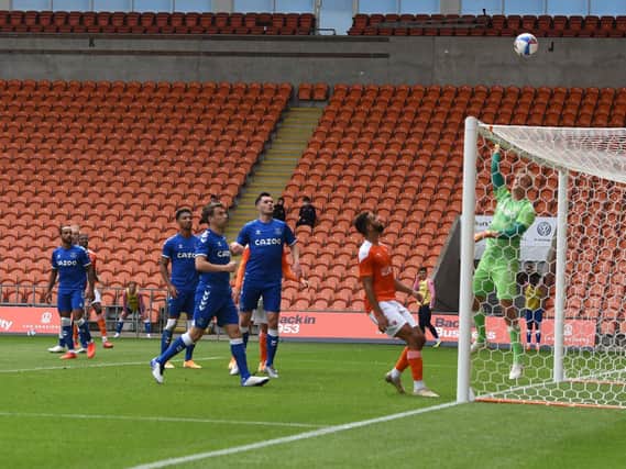 How long Blackpool must continue to stage fixtures at an empty Bloomfield Road remains unclear