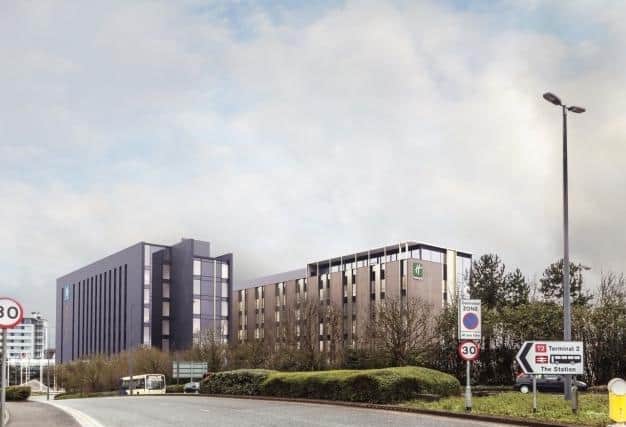 How the Holiday Inn and Ibis hotels will look