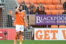 Liam Feeney departs having been voted Blackpool's player of the season just two months ago