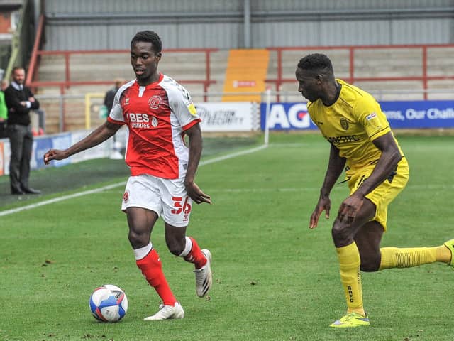 Fleetwood Town's Jay Matete   Picture: Stephen Buckley/PRiME Media Images Limited