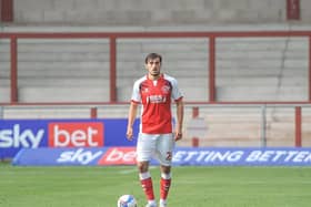Sam Stubbs has started three games in eight days since joining Fleetwood Town