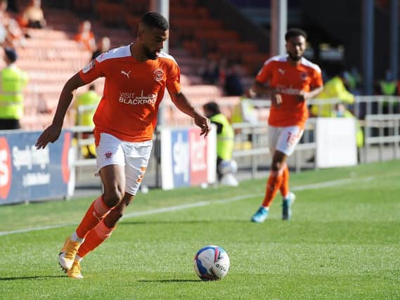 CJ Hamilton's double secured a hard-earned win for Blackpool against Swindon Town at the weekend