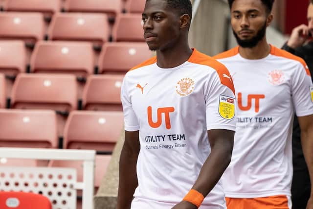 Sullay Kaikai was surprisingly absent for Blackpool on Saturday