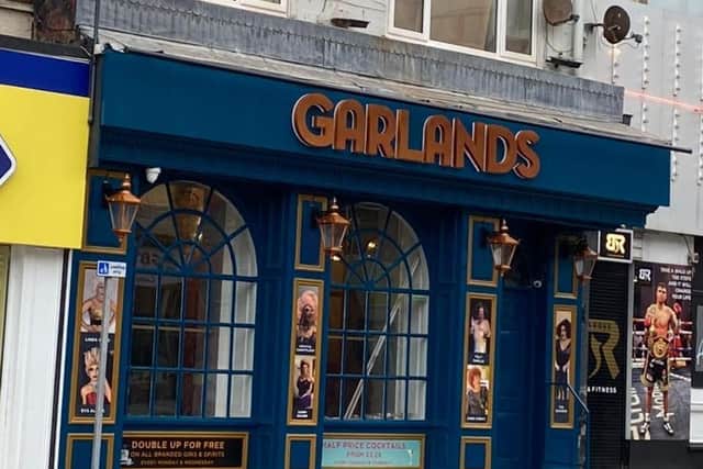 Garlands in Talbot Road, Blackpool has had to shut temporarily after a customer tested positive for coronavirus. Pic: Google