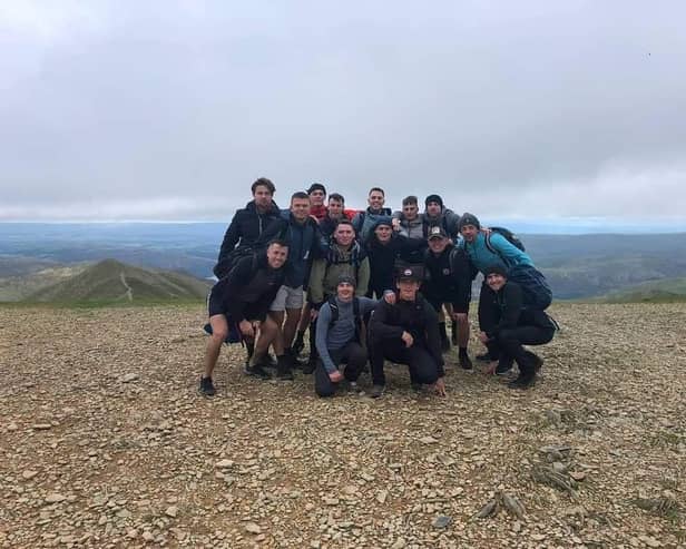 A group of friends scaled three of England’s highest peaks to spread awareness of mental health and raise money for  Blackpool charity, Empowerment.