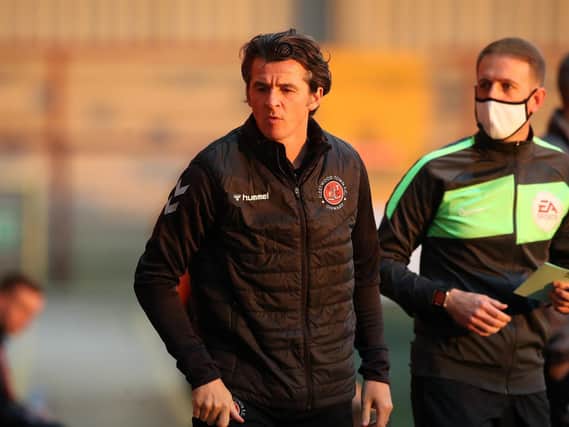 Joey Barton views Fleetwood's cup-tie against Everton as a "win, win" for his side
