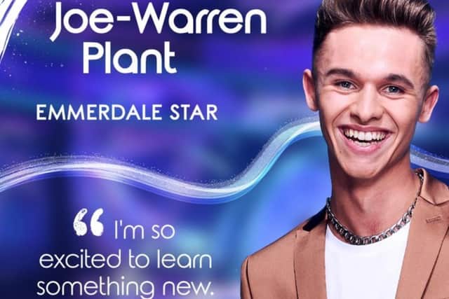Joe-Warren Plant to join the 2021 class of ITV's Dancing On Ice.