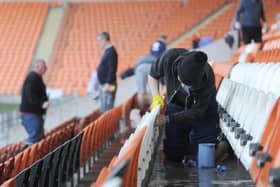 Volunteers continue to tidy up Bloomfield Road on a regular basis