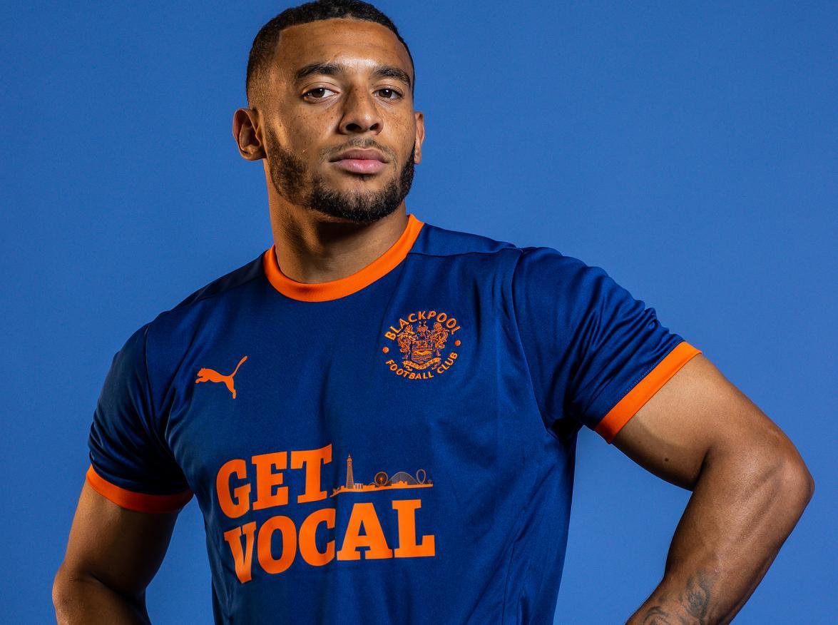 blackpool fc shirt