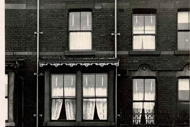 84 Albert Road, Blackpool - the boarding house as it was at the turn of the 20th Century