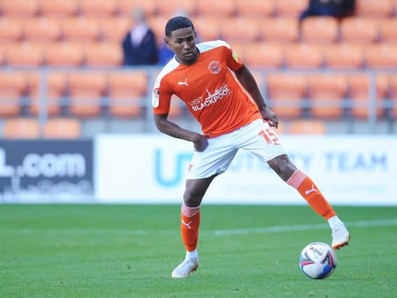 Demetri Mitchell has impressed for Blackpool but now faces added competition from Luke Garbutt