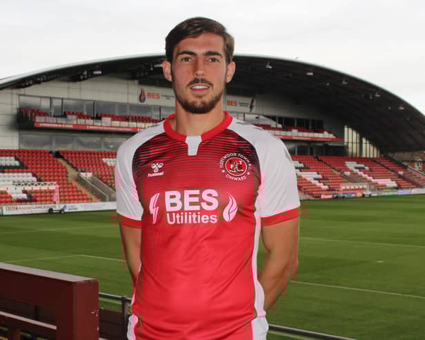 Fleetwood Town's Sam Stubbs    Picture: Fleetwood Town