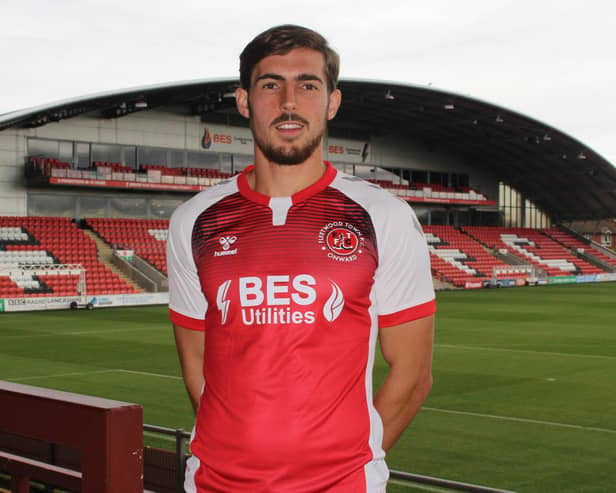 Fleetwood Town's Sam Stubbs    Picture: Fleetwood Town