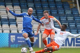 Blackpool lost at Gillingham on Saturday