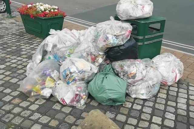 Some 80kg of rubbish was collected