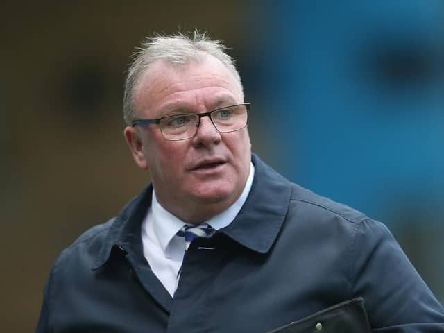 Gillingham boss Steve Evans had to do without Christian Maghoma on Saturday