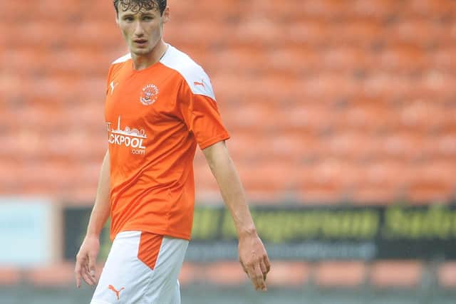 Matty Virtue won't be involved for Blackpool against Lincoln City this weekend