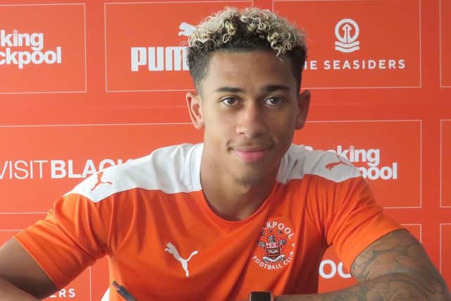 Gabriel bolsters Blackpool's options at right-back