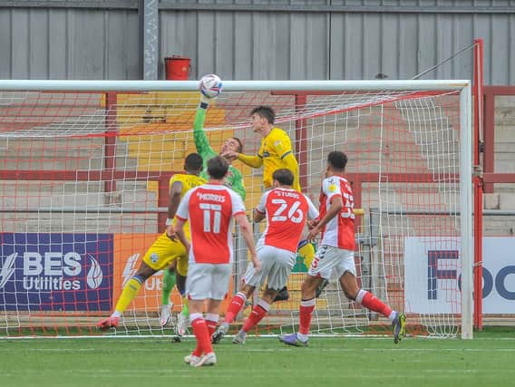 Alex Cairns has made the most of an early opportunity to become Fleetwood's first-choice keeper again