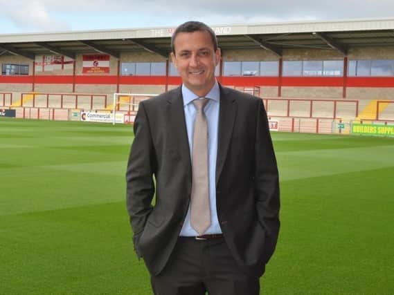 Fleetwood Town owner Andy Pilley