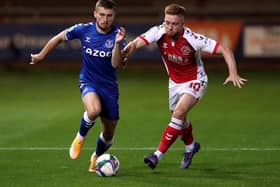 Fleetwood Town midfielder Callum Camps