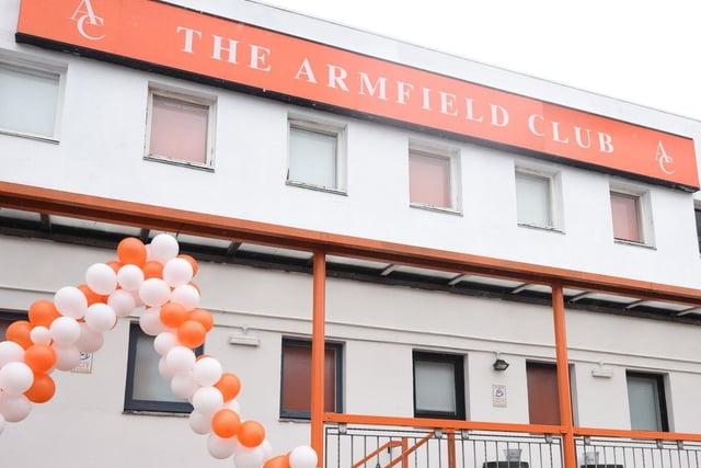 The Armfield Club was officially opened yesterday
