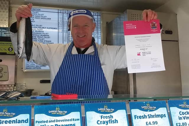 Darren Wakefieled whose Darren's Fresh Fish business has won a top honour.
Photo by Collingwood Communications