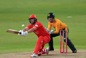 Blackpool's Steven Croft took the fight to Nottinghamshire with 33