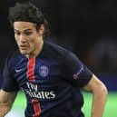 Striker Edinson Cavani