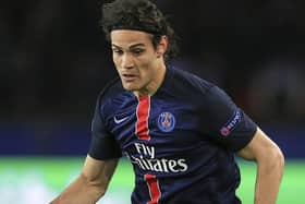 Striker Edinson Cavani