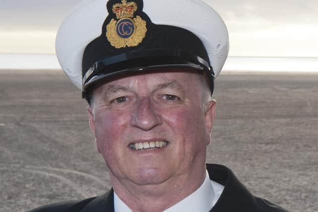 Alistair Heyworth served the Coastguard for 30 years