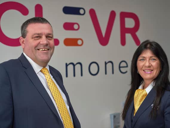 CLEVR Money managers Anthony Brookes and Jackie Colebourne