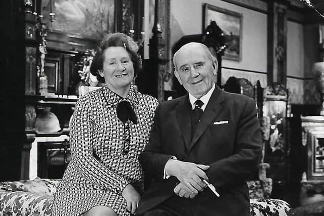 Margaret Taylor with her father Sir Frederick Emery. Photo courtesy of David Taylor