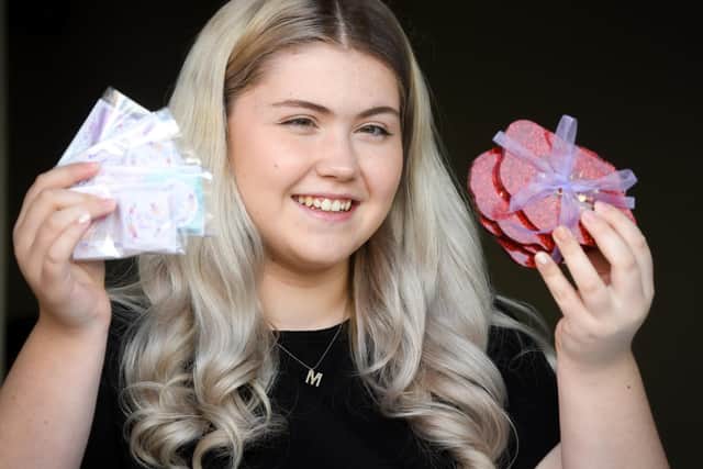 Maisie Smith has been selling her resin crafts through Jodie's Facebook group, Shop local for Christmas (Fylde Coast). Photo: Daniel Martino- JPI Media