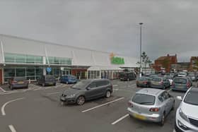 Members of staff evacuated shoppers after smoke was spotted in the store. (Credit: Google)