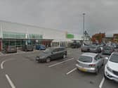 Members of staff evacuated shoppers after smoke was spotted in the store. (Credit: Google)