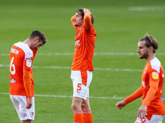Blackpool's defeat was their fourth in just five league games