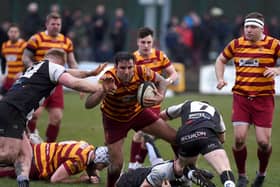 Fylde on the attack against Luctonians on March 7 - the most recent first-team fixture at The Woodlands