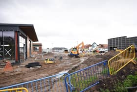 Work started last year and is nearly finished at the site in South Shore