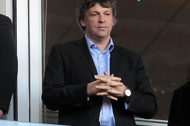 Karl Oyston pictured at Bloomfield Road before the family were ousted from the club
