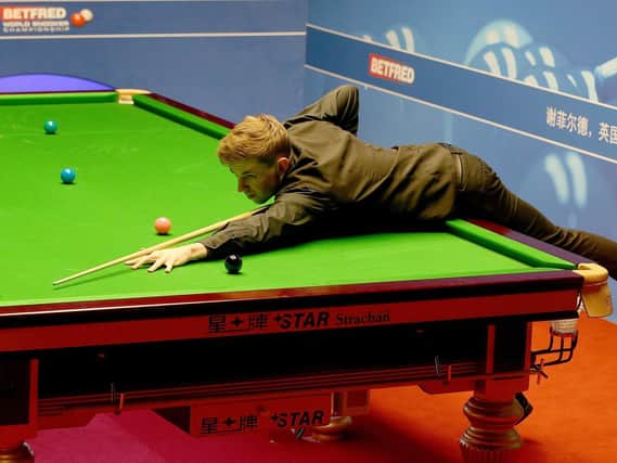 Blackpool's James Cahill lost in the English Open to John Higgins, the latest top-ranked player he has drawn in the first round of tournaments
