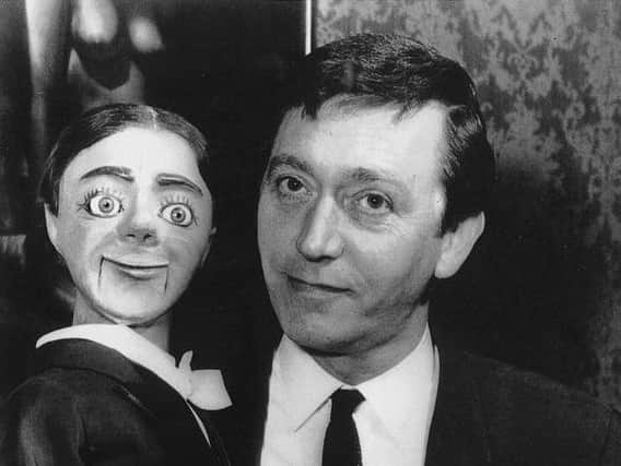 Arthur Worsley and his dummy Charlie