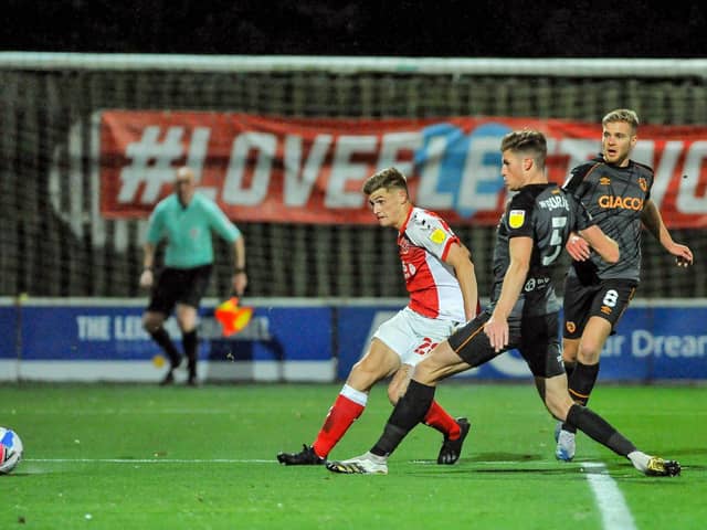 Joey Barton thought Harvey Saunders' pace out wide could be a factor against Hull and the plan paid off as the in-form forward scored twice